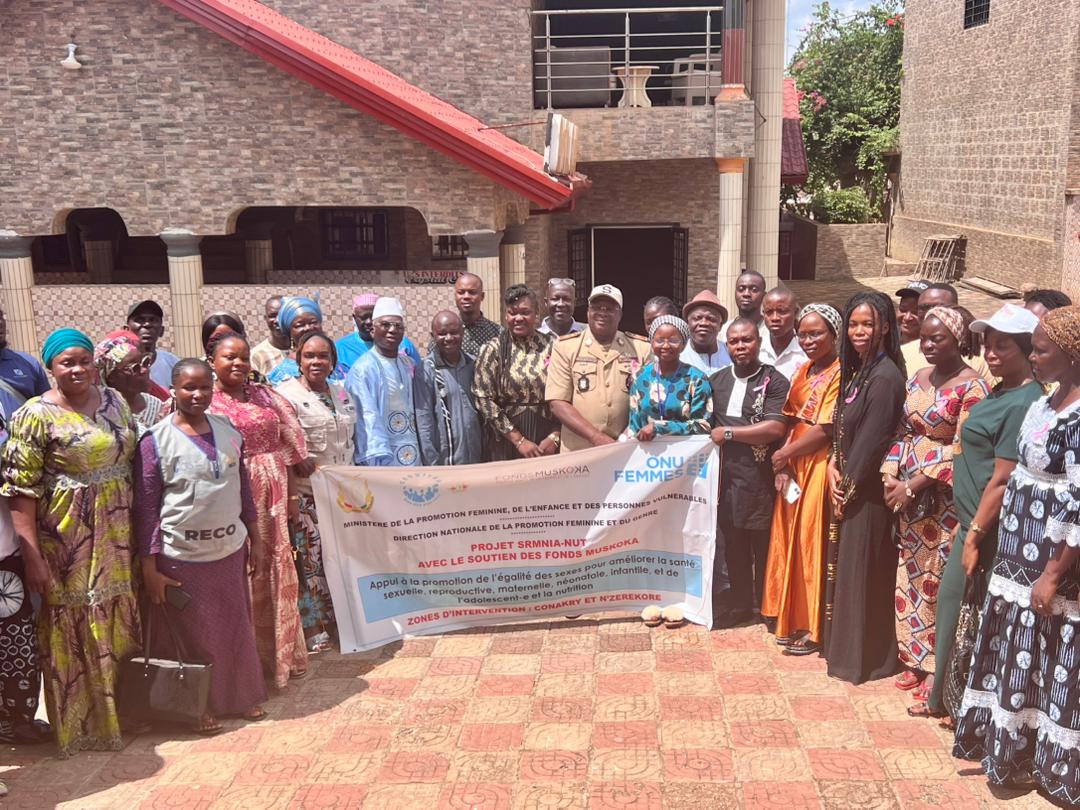 Lancement communal du projet SRMNIA–NUT à N’zérékoré