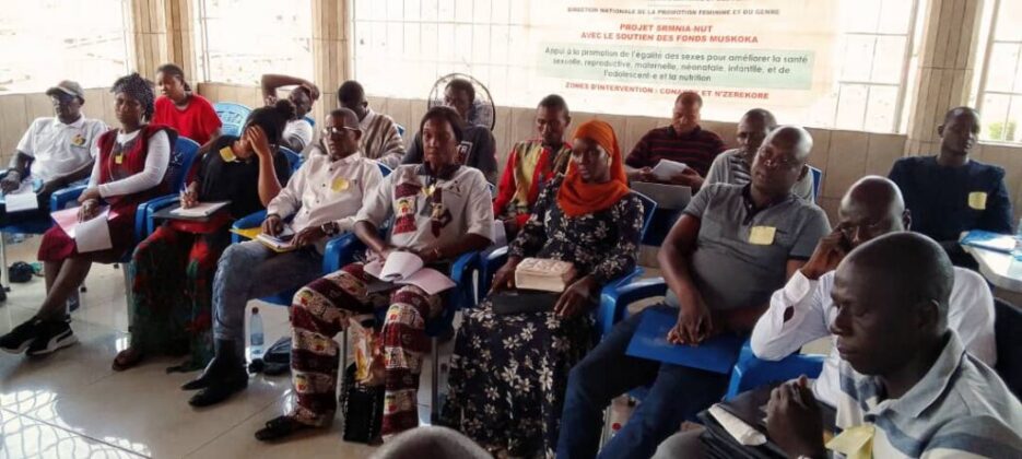 Projet SERMNIA-NUT : le CEGUIFED renforce les capacités des communicateurs traditionnels sur les VBG, la santé et la nutrition